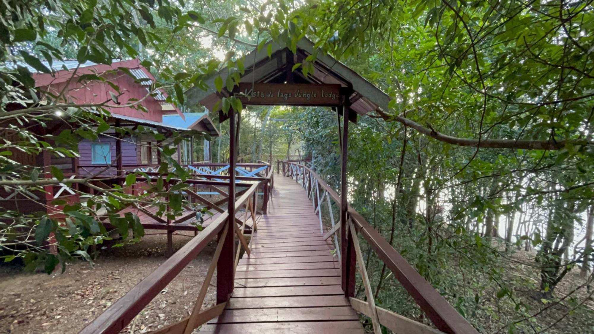 Vista Do Lago Jungle Lodge Cajual Exteriér fotografie
