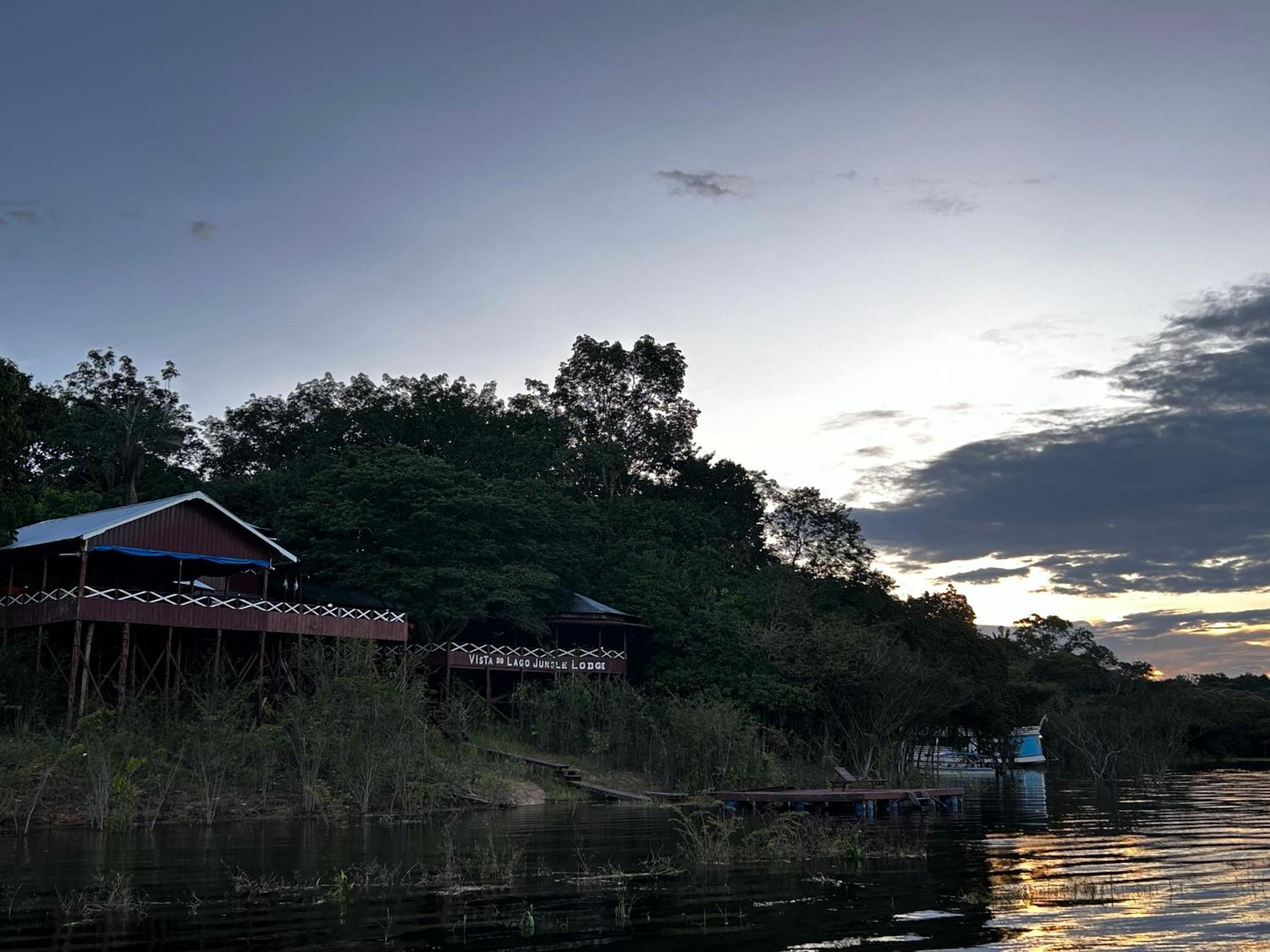 Vista Do Lago Jungle Lodge Cajual Exteriér fotografie